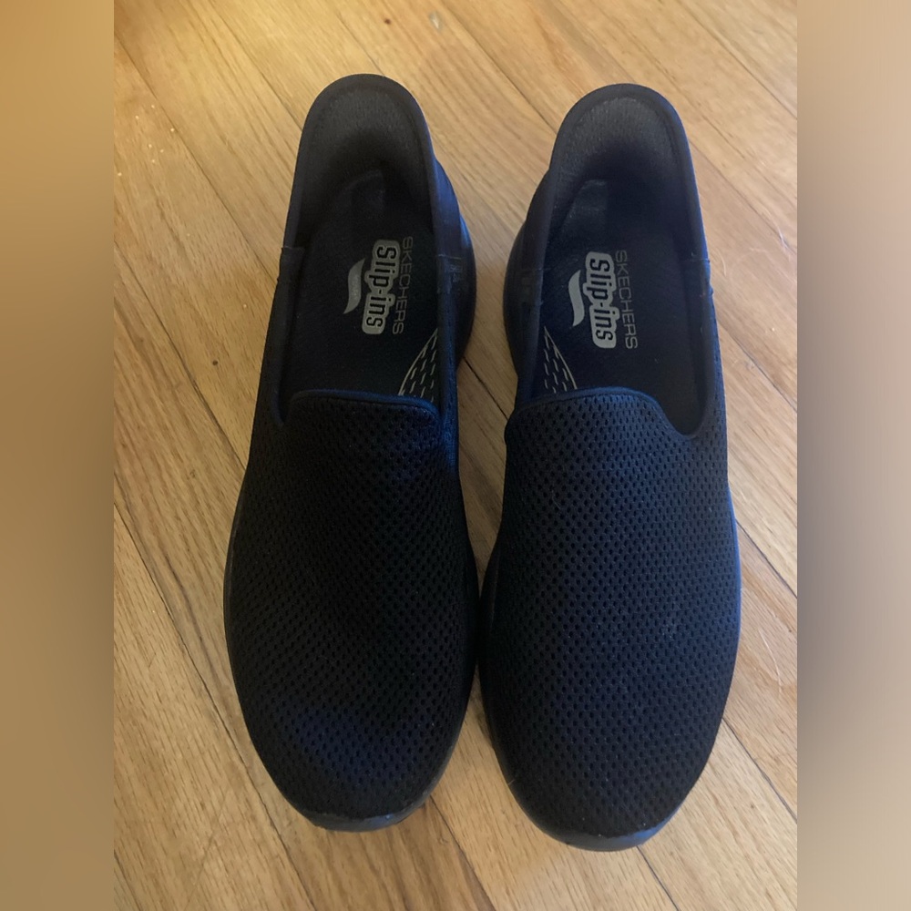 Skechers slide ons.